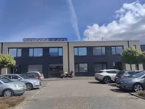 Zonnepanelen op bedrijfspand in Ridderkerk