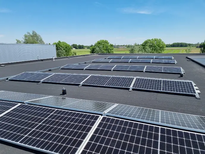 Opbrengst zonnepanelen per maand