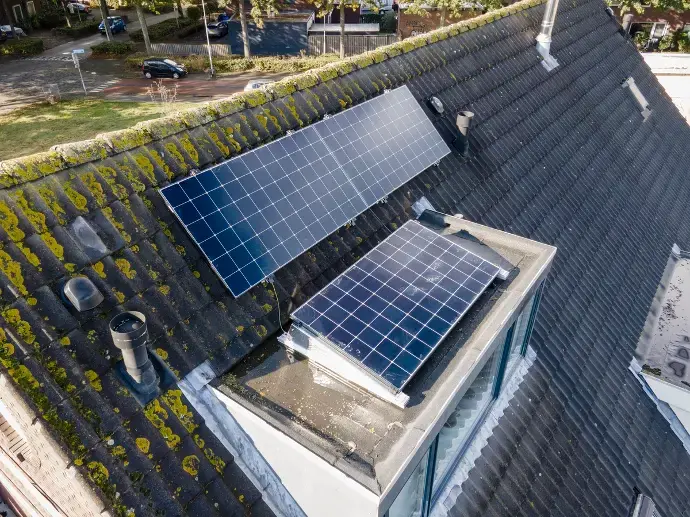 Stroom terugleveren aan het net zonnepanelen